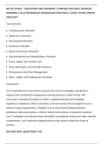 Nr 325 Exam &ndash; Questions And Answers &vert; Verified And Well Detailed&NewLine;Answers &vert; Plus Rationales &vert;Download And Pass &vert; Latest Exam Update&NewLine;2026&sol;2027