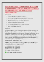 Nyc Sign Hanger License Exam Questions &NewLine;With Correct Answers &lpar;Verified Answers&rpar; &NewLine;Plus Rationales 2026 Q&A &vert; Instant &NewLine;Download Pdf 