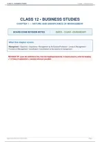 Class notes business studies 