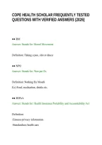 Cope Health Scholar Frequently Tested Questions With Verified Answers &lpar;2026&rpar;&period;Pdf&NewLine;&NewLine;