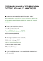 Cope Health Scholar Latest Verified Exam Questions With Correct Answers &lpar;2026&rpar;&period;Pdf&NewLine;&NewLine;