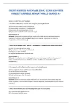 Credit Business Associate &lpar;CBA&rpar; Exam 2026 with &NewLine;correct answers and rationale graded A&plus; 