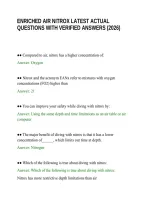 Enriched Air Nitrox Latest Actual Questions With Verified Answers &lpar;2026&rpar;&period;Pdf&NewLine;&NewLine;