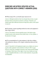 Enriched Air Nitrox Updated Actual Questions With Correct Answers &lpar;2026&rpar;&period;Pdf&NewLine;&NewLine;