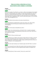 Psio 431 Final Updated Actual&NewLine;Questions And Correct Answers