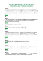 Psio 431 Immuno Uaz Updated Actual&NewLine;Questions And Correct Answers