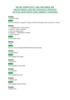 Psl301 Term Test 2 &lpar;Dr&period; Heximer&comma; Dr&period;&NewLine;Montandon&comma; And Dr&period; Scholey&rpar; Updated&NewLine;Actual Questions And Correct Answers