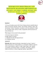 NRNP 6635&colon; Psychopathology And Diagnostic Reasoning Midterm Exam 2026 &sol; 2027 Questions And Correct Verified Answers With Rationales Graded A&plus; &vert; Walden University &lpar;Latest Version&rpar;