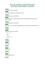 Psyc 301 - Module 2 Updated Actual&NewLine;Questions And Correct Answers