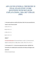 Chem 104 Exam Bundle Questions With Verified Answers