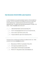 The 2024&ndash;2025 Next Generation NCLEX-RN &lpar;NGN&rpar; Test Bank &vert; Questions&comma; Answers & Rationales &vert; NCLEX-RN Study Guide 2026&sol;2027
