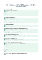 NR 416 Midterm &vert; UPDATED Questions with 100&percnt;&NewLine;Verified Answers