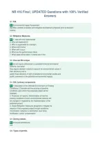 NR 416 Final &vert; UPDATED Questions with 100&percnt; Verified&NewLine;Answers