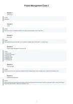 Project Management Exam Q&A Study Guide And Practice Questions 2026