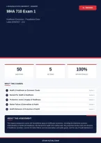  MHA 710 Healthcare Economics Foundations Exam 1 LSU 2026&sol;2027 &ndash; Questions and Answers &vert; 100&percnt; Verified &vert; Detailed Rationales &ndash; Pass Guaranteed &ndash; A&plus; Graded