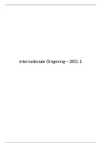 Internationale Omgeving &vert; Deel 1  &vert; UA &vert; 2026&sol;27