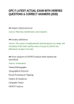 Gpc F Latest Actual Exam With Verified Questions & Correct Answers &lpar;2026&rpar;&period;Pdf&NewLine;&NewLine;