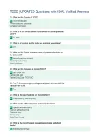 TCCC &vert; UPDATED Questions with 100&percnt; Verified Answers&NewLine;