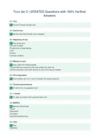 Tccc tier 2 &vert; UPDATED Questions with 100&percnt; Verified&NewLine;Answers