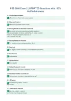 PSB 2000 Exam 2 &vert; UPDATED Questions with 100&percnt;&NewLine;Verified Answers