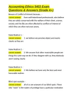 Accounting Ethics 5403 Exam Questions & Answers &lpar;Grade A&plus;&rpar;&period;docx&NewLine;&NewLine;