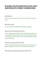 Ib Global Politics Expected Actual Exam Questions With Correct Answers &lpar;2026&rpar;&period;Pdf&NewLine;&NewLine;