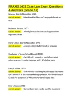 PRAXIS 5403 Case Law Exam Questions & Answers &lpar;Grade A&plus;&rpar;&period;docx&NewLine;&NewLine;