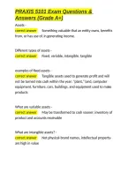 PRAXIS 5101 Exam Questions & Answers &lpar;Grade A&plus;&rpar;&period;docx&NewLine;&NewLine;