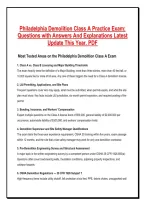 PA PHILADELPHIA DEMOLITION CLASS A ALL-IN-ONE PACKAGE DEAL &vert; 3 FULL PRACTICE EXAMS&comma; 450&plus; ALIGNED QUESTIONS&comma; MAJOR STRUCTURES&comma; SITE SAFETY & OSHA MATRICES &mdash; 100&percnt; VERIFIED
