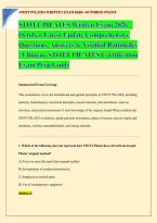 STOTT PILATES Written Exam 2026 &ndash; October Latest Update Comprehensive Questions&comma; Answers & Verified Rationales &vert; Ultimate STOTT PILATES Certification Exam Prep Guide