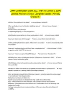 LVMH Certification Exam 2027 with All Correct & 100&percnt; Verified Answers &vert;Actual Complete Update &vert;Already Graded A&plus;