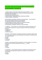 Fire 2271 EMT-B Final Study Set Test Bank 2026 &vert; 300&plus; Most Tested Questions & Verified Answers &vert; Latest Update &vert; Graded A&plus;