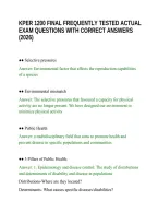 Kper 1200 Final Frequently Tested Actual Exam Questions With Correct Answers &lpar;2026&rpar;&period;Pdf&NewLine;&NewLine;