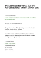 Kper 1200 Final Latest Actual Exam With Verified Questions & Correct Answers &lpar;2026&rpar;&period;Pdf&NewLine;&NewLine;