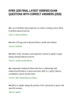 Kper 1200 Final Latest Verified Exam Questions With Correct Answers &lpar;2026&rpar;&period;Pdf&NewLine;&NewLine;