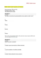 NR507 midterm Exam Questions and Answers &NewLine;