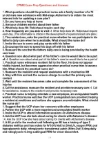 CPNRE Exam Prep Questions and Answers