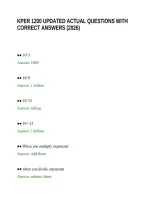 Kper 1200 Updated Actual Questions With Correct Answers &lpar;2026&rpar;&period;Pdf&NewLine;&NewLine;
