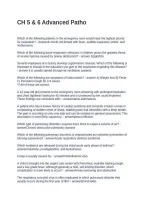 CH 5 & 6 Advanced Patho Questions with Solutions