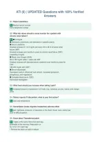 ATI &lpar;6&rpar; &vert; UPDATED Questions with 100&percnt; Verified&NewLine;Answers
