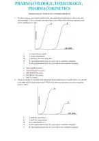 Pharmacology&comma; Toxicology&comma; Pharmacokinetics Questions And Answers