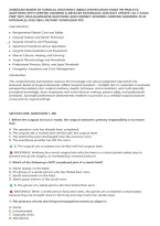 American Board Of Surgical Assistants &lpar;Absa&rpar; Certification Exam 100 Practice&NewLine;Questions With Verified Answers & Detailed Rationales 2026&sol;2027 Update &vert; Sa-C Exam&NewLine;Prep 100&percnt; Pass Guarantee Questions And Correct Answers &lpar;Verified Answers&rpar; Plus&NewLine;Rationales 20