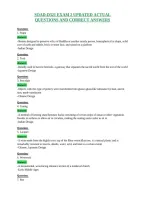Soad-D321 Exam 2 Updated Actual&NewLine;Questions And Correct Answers