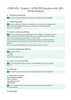 CYBR 4330 - Chapter 3 &vert; UPDATED Questions with 100&percnt;&NewLine;Verified Answers