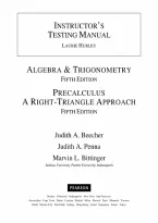Test Bank for Algebra and Trigonometry with Corequisite Support &ndash; Judith A&period; Beecher &lpar;5th Edition&rpar;&comma; Pearson Education &lpar;2016&rpar;&comma; All chapters