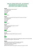 Special Inspector Exam - Gr &lpar;General&NewLine;Requirements&rpar; Updated Actual&NewLine;Questions And Correct Answers