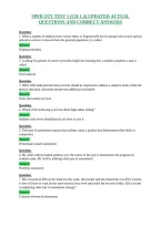 Sped 3371 Test 1 &lpar;Ch 1-2&rpar; Updated Actual&NewLine;Questions And Correct Answers