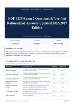EDF 6223 Exam 2 Questions & Verified Rationalized Answers Updated 2026&sol;2027 Edition &lpar;1&rpar;