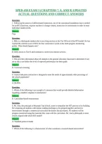Sped-430 Exam 3 &lpar;Chapters 7&comma; 8&comma; And 9&rpar; Updated&NewLine;Actual Questions And Correct Answers