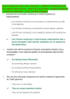 NURS 180 PHARMACOLOGY WCU COMPLETE STUDY PACKAGE 2026&sol;2027 &vert; EXAM 1 &plus; EXAM 3 &plus; MIDTERM &plus; FINAL &plus; QUIZ 2 REVIEW &plus; ASSESSMENT 1 &plus; WEEKS 1&ndash;5 &vert; HIGH-YIELD PRACTICE QUESTIONS &vert; CORRECT ANSWERS &vert; ULTIMATE EXAM PREP